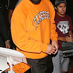 Drake is seen leaving the The Nice Guy at 5 A M in the morning