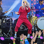 Hayley Williams of apos Paramore apos at apos Jimmy Kimmel Live apos