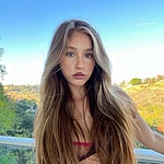 Genie Exum posing for the camera.