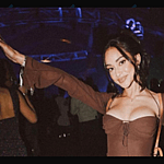 Victoria Fuller poses at a Drake concert