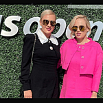 Rebel Wilson and Ramona Agruma at US Open