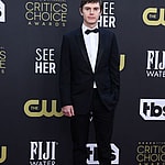 Dahmer Star Evan Peters at 27th Annual Critics' Choice Awards - Arrivals