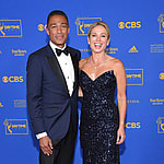 Amy Robach, T.J. Holmes at the Daytime Emmy Awards