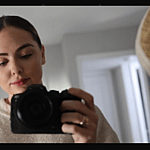 Susie Evans with her camera