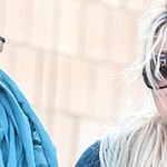 Aaron Cater apos s on-off girlfriend Melanie Martin is seen at his Lancaster home where the The I Want Candy hitmaker was found dead in the bath tub earlier today