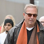 Kevin Costner is seen arriving at 'Jimmy Kimmel Live' in Los Angeles