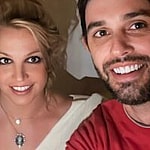 Paris Hilton, Britney Spears, and Cade Hudson at his 36th birthday party