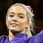 February 05, 2022: LSU's Olivia Dunne is introduced prior to NCAA Gymnastics action between the Auburn Tigers and the LSU Tigers at the Pete Maravich Assembly Center in Baton Rouge, LA. Jonathan Mailhes/CSM(Credit Image: © Jonathan Mailhes/Cal Sport Media) Newscom/(Mega Agency TagID: csmphototwo864828.jpg) [Photo via Mega Agency]