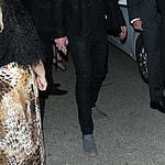 Liam Hemsworth seen at the same Pre Oscar Party as ex wife Miley Cyrus in Beverly Hills CA