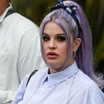 A pregnant Kelly Osbourne steps out for a Christian Dior show