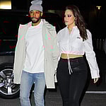 Ashley Graham and husband Justin Ervin seen holding hands in New York City on Jan 17, 2019