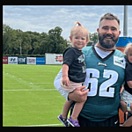 Jason and Kylie Kelce