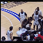 Giannis Antetokounmpo coaching the Celebrity All-Star game