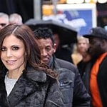 Bethenny Frankel is seen leaving Good Morning America