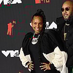 Swizz Beatz and Alicia Keys