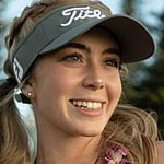 Grace Charis golfs in her busty crop top in Hawaii