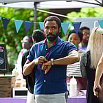 Donald Glover at film set of the apos Mr and Mrs Smith apos TV Series