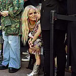 Jessica Simpson amp Family Make An Appearance In Nordstrom At The Grove in Los Angeles California