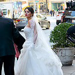 Martin Short and Selena Gomez at the film set of the apos Only Murders in the Building apos