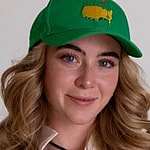 Grace Charis offers to caddie for Tiger Woods at the 2023 Masters
