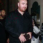 Sam Smith is seen arriving at his hotel after Valentino showduring Paris Fashion Week