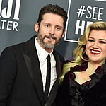Kelly Clarkson and ex-husband Brandon Blackstock at the 25th Annual Critics' Choice Awards - Arrivals
