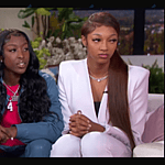 Angel Reese, Flau'jae Johnson, Alexis Morris