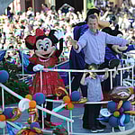 Peyton Manning And Phil Simms Spotted Filming At Magic Kingdom