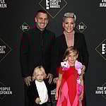 Pink and husband Carey Hart at the 2019 People's Choice Awards - Santa Monica