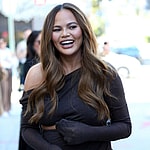 Chrissy Teigen looks radiant as she and husband John Legend help out behind the counter on the apos Cravings By Chrissy Teigen apos food truck in Beverly Hills