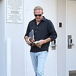Kevin Costner out and about in Beverly Hills