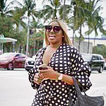 NeNe Leaks is seen in Miami Beach