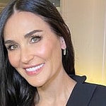 Demi Moore close up