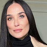 Demi Moore close up
