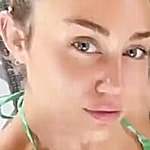 Miley Cyrus close up