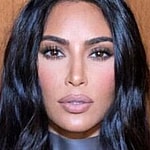 Kim Kardashian close up