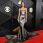 66th Annual Grammy Awards, Arrivals, Los Angeles. 04 Mar 2018 Pictured: Alessandra Ambrosio. Photo credit: MEGA TheMegaAgency.com +1 888 505 6342 (Mega Agency TagID: MEGA1092215_040.jpg) [Photo via Mega Agency]
