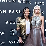 Corey Feldman and Courtney Anne Mitchell at Vegan Fashion Week