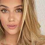 Veronika Rajek takes a selfie.