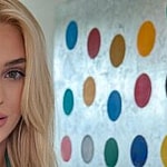 Veronika Rajek poses for the camera.