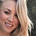 Kaley Cuoco close up