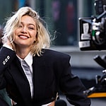 Gigi Hadid Films Maybelline Commercial in NYC, Tribeca, NY. 26 Mar 2024 Pictured: Gigi Hadid. Photo credit: RCF / MEGA TheMegaAgency.com +1 888 505 6342 (Mega Agency TagID: MEGA1116512_009.jpg) [Photo via Mega Agency]