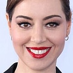 Aubrey Plaza close up