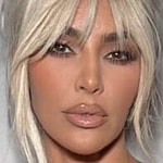 Kim Kardashian close up