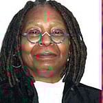 Whoopi Goldberg (left) Harrison Butker (right)