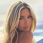 Alexa Collins shows off her bikini.