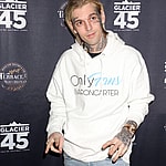 Aaron Carter visits Larry Flynt's Hustler Club in Las Vegas