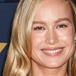 Brie Larson smiles close up