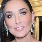 Demi Moore close up