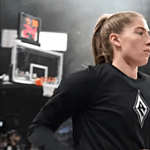 Kate Martin of the Las Vegas Aces